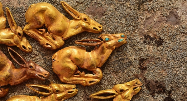 <p>Золото подсаков: археологи Казахстана обнаружили уникальное захоронение</p>  