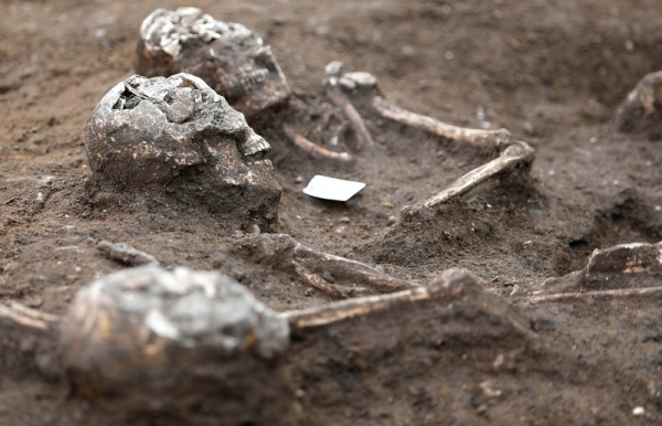 Отыскано крупнейшее древнее захоронение во Франции  