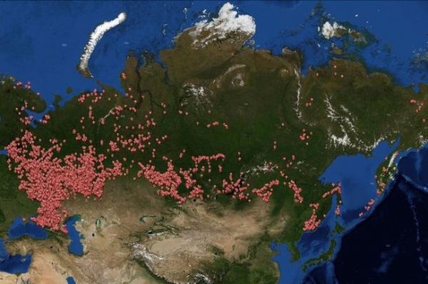 В России показалась электронная карта археологических памятников  