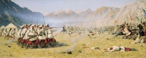 1877. Первоначальный поход Русской армии в Туркмению  