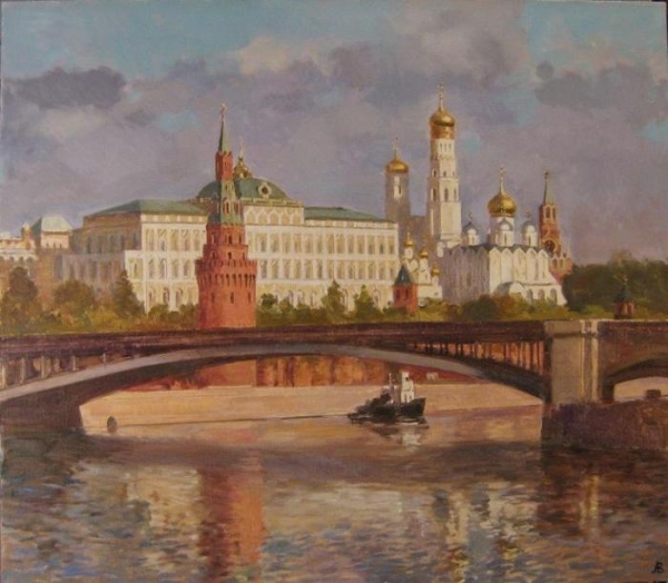 Москва в живописи. Доля 3  
