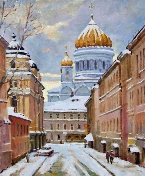 Москва в живописи. Доля 3  