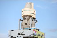 В Каире опять перенесли гигантскую статую Рамзеса Второго  