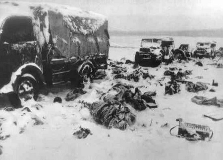 Как погребали погибших солдат под Сталинградом  