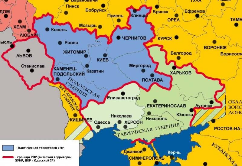 Бутафорские украинские страны времён Гражданской войны. Часть 4  