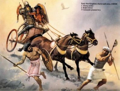 Гвардии поручик об армии Древнего Египта. Доля 7. Колесницы и конница  