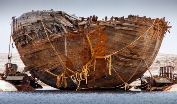 Со дна Арктики подняли судно «Мод» Амундсена 