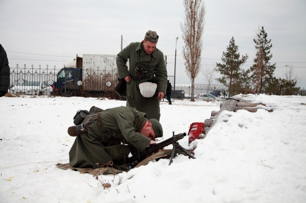 В Нательном Новгороде прошла реконструкция Операции «Уран» 