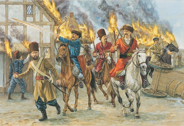 Казаки и калмыки Российской империи 