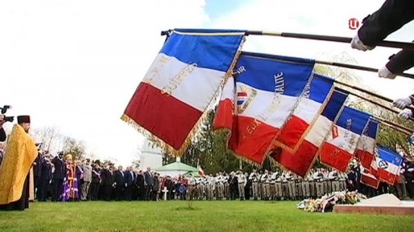 Во Франции отдали заключительные почести русскому солдату  