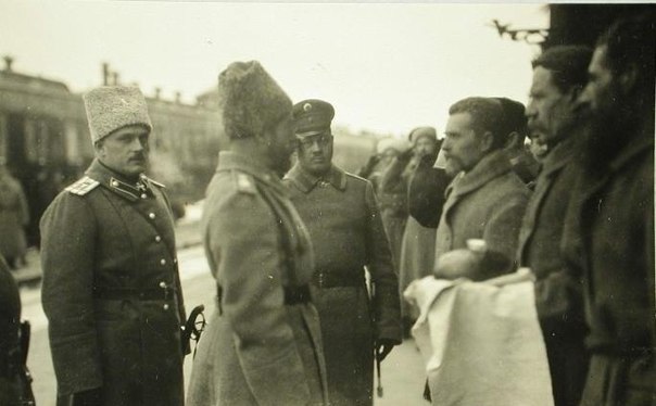 Приезд императора Николая II в 1-ую Армию. 
