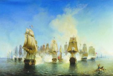 Афонское сражение 19 июня 1807 года  