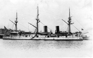В 1904 году «Дмитрий Донской» взошёл в состав 2-й Тихоокеанской эскадры  