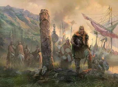 В Карелии замечено необычное захоронение викингов  