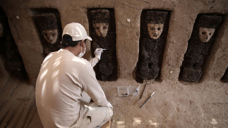 Хранители в личинах: в Перу найдены жуткие идолы 