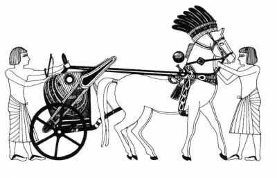Гвардии поручик об армии Древнего Египта. Доля 7. Колесницы и конница 