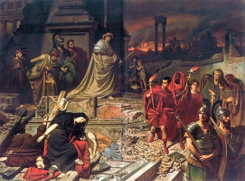 Пожарные Древнего Рима. Завершение 