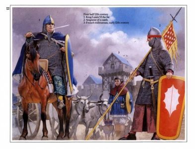 Рыцари и рыцарство трёх столетий. Ч. 5. Рыцари Франции. Центральные и южные районы 