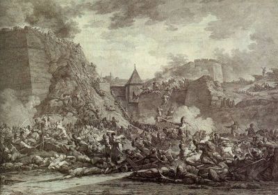 Дивизия Дерфельдена троекратно разгромила турецкую армию 
