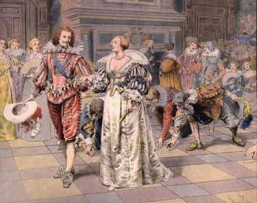 Реальная история с подвесками королевы - Средние века  
