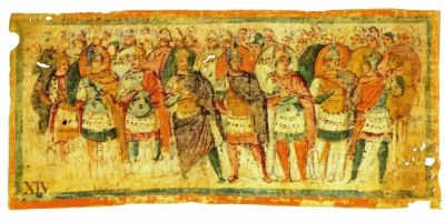 Армия Византии VI в. Дворцовые доли 