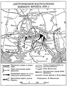 Августовское контрнаступление Полуденного фронта  