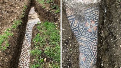Мозаика под виноградником: в Италии отыщи древнюю виллу  