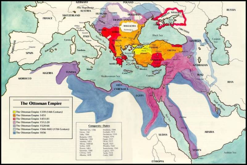 Кризис Османской империи и эволюция позы иноверцев  