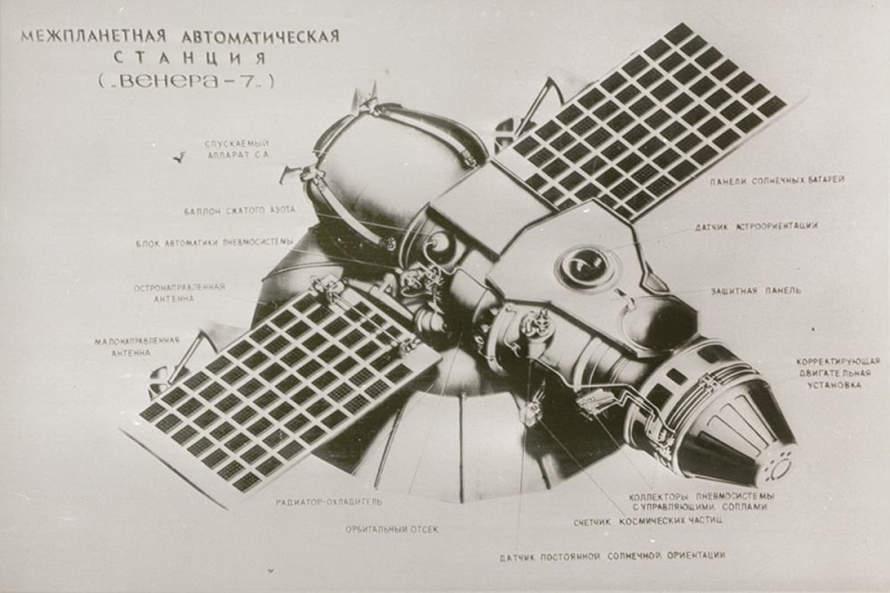 "Роскосмос" рассекретил документы к юбилею первой мягкой посадки на Венеру  