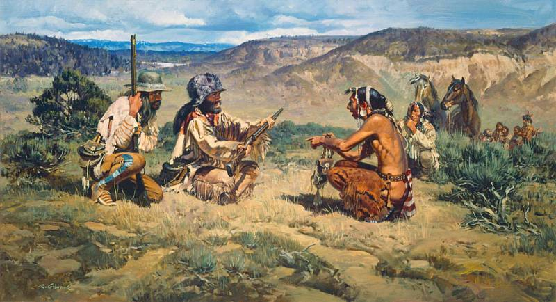 Американская армия и «индейская территория»  