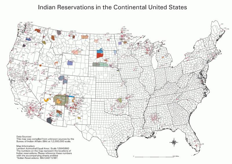 Американская армия и «индейская территория»  