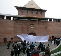 Торжественно отворена Зачатьевская башня Нижегородского кремля 