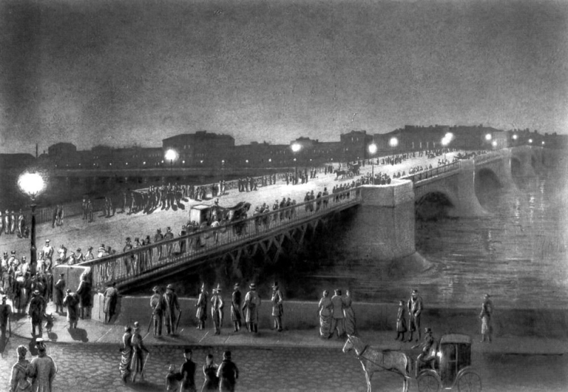 290 лет назад на улицах Москвы зажглись первые фонари  