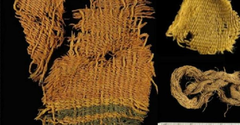 Израильские археологи заметили фрагмент ткани времен правления библейского царя Давида 