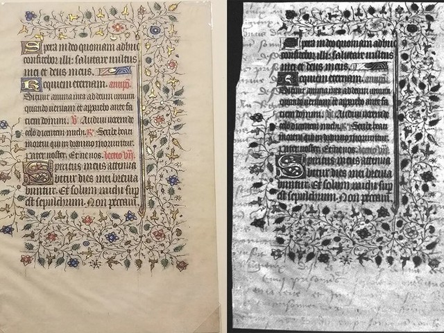 Голландская рукопись 1398 года, маленькая, изящная, 