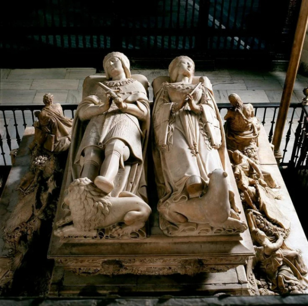Отчего королева Кастилии целый год путешествовала с похоронным кортежем  