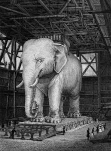Куда пропал гигантский слон Бастилии, cозданный по приказу Наполеона  