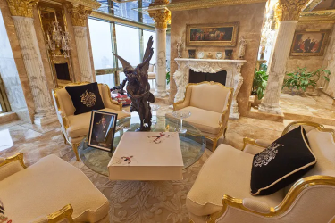 "Белоснежный дом" не сравнится с роскошью особняка Трампа: как выглядит пентхаус бывшего президента США  