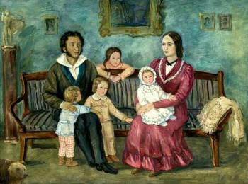 Как вдова Пушкина была после гибели поэта, и Как сложилась жизнь их совместных детей  