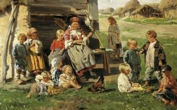 Как в древность на Руси мужчины участвовали в родах и какие суеверия и традиции были с этим связаны 