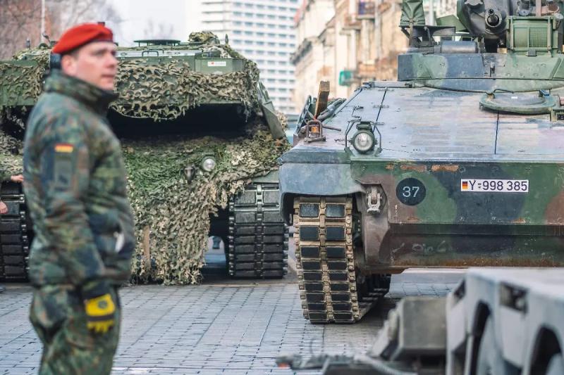 Германия возрождает нацистский порядок и ведёт подготовку европейских армий под эгидой НАТО  