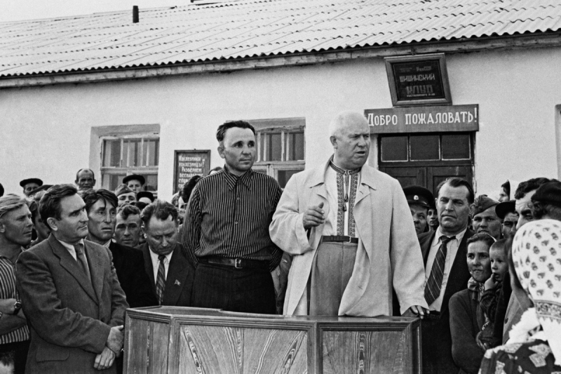 Сделалась известна реакция Украины на отставку Хрущева - Родина  